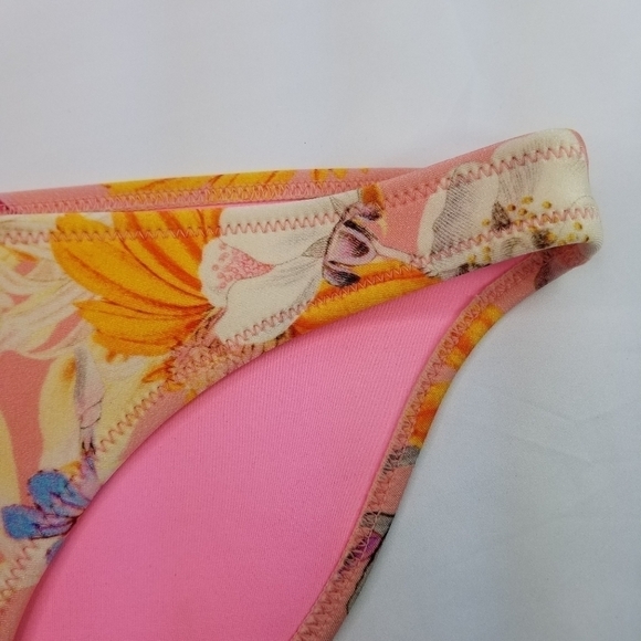 Triangl pink dahlia bikini bottom L - Picture 5 of 10